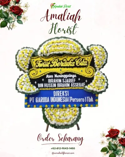 Papan Bunga Duka di Totoran